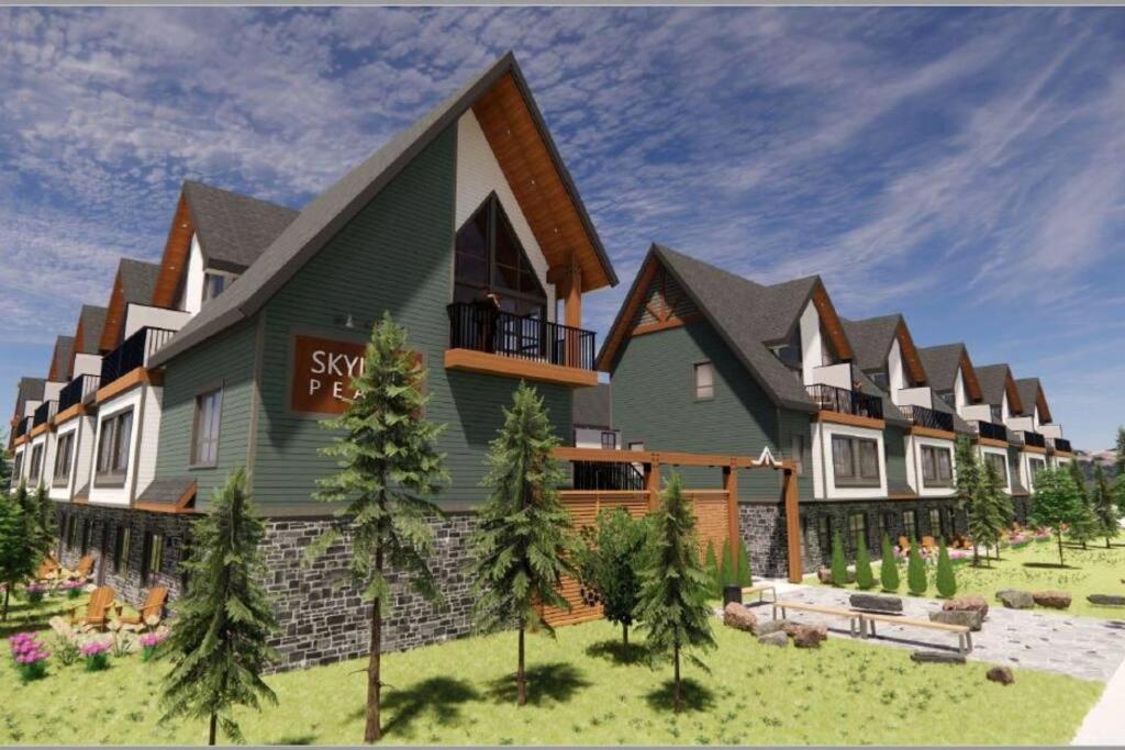 Mountain View Studio In Town Canmore Esterno foto